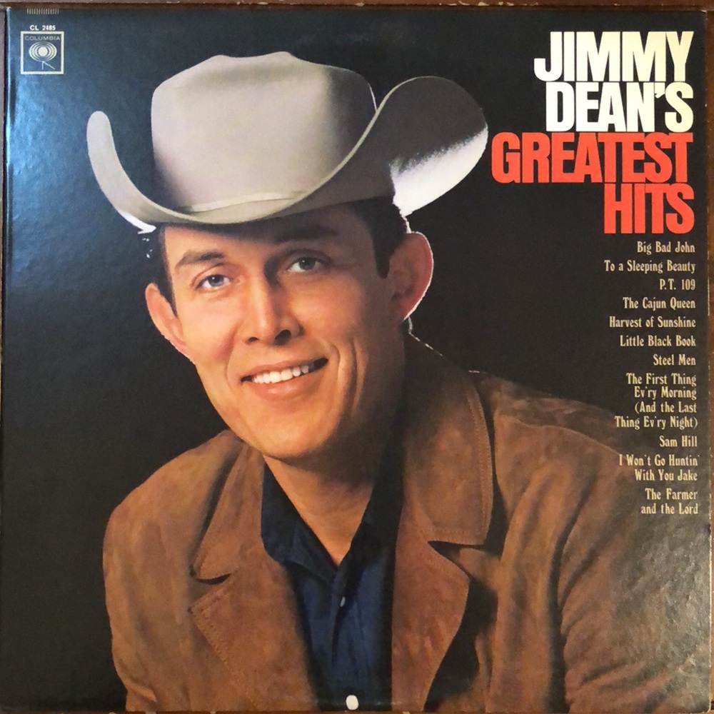 Jimmy Dean's Greatest Hits Vinyl Lp '66